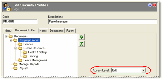 Document Folders