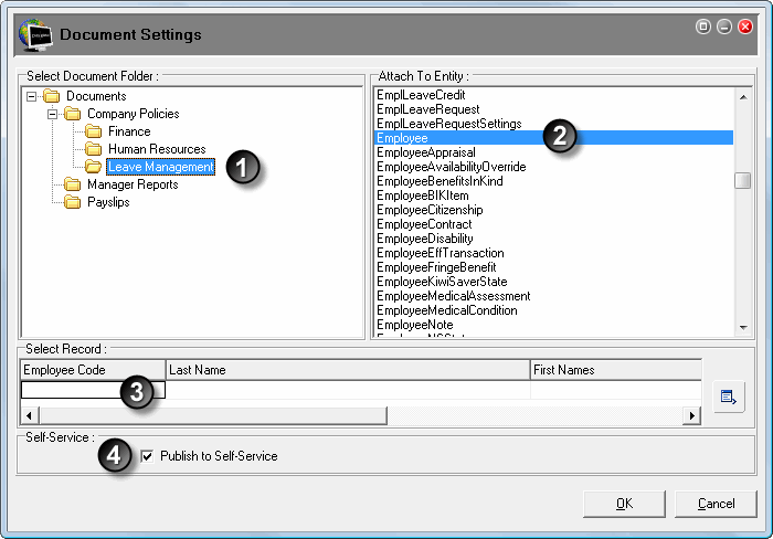 Document Settings