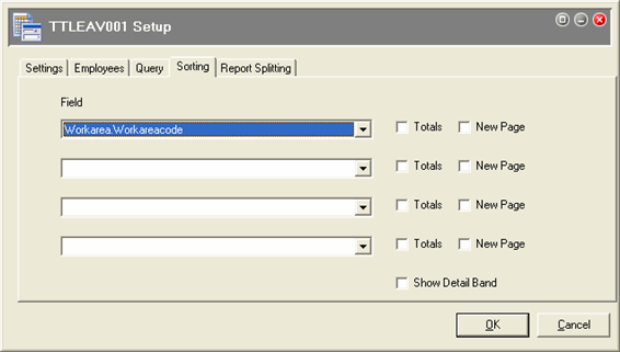 View the new Sort option